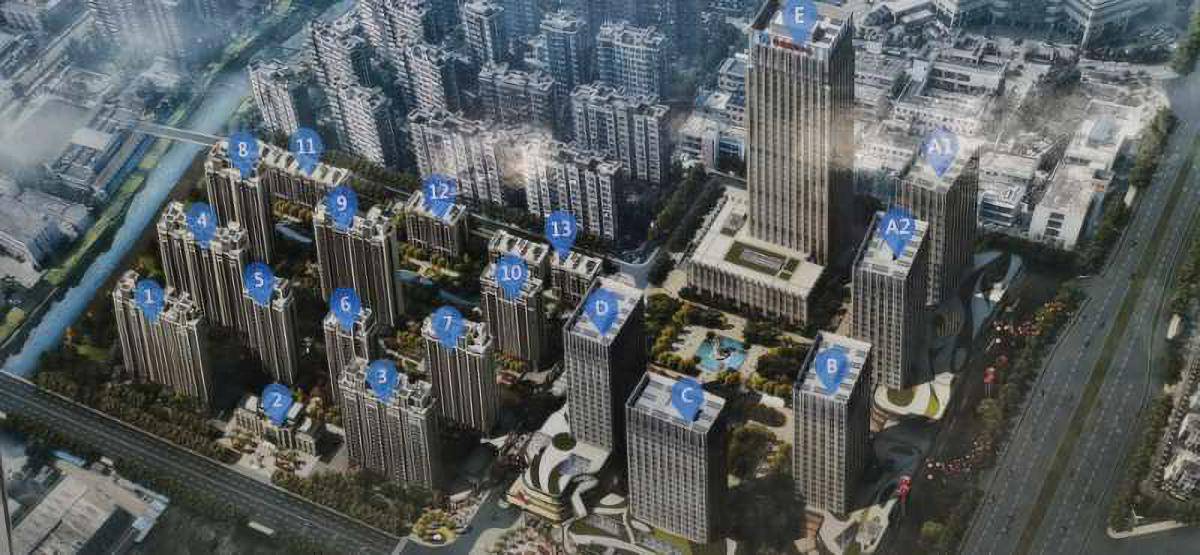 揚州聯(lián)創(chuàng  )國際軟件園A、C地塊5#、6#、9#、12#、地下室